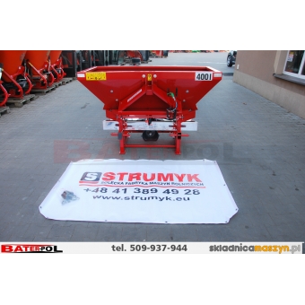 Rozsiewacz nawozów dwutarczowy TYTAN 400L 